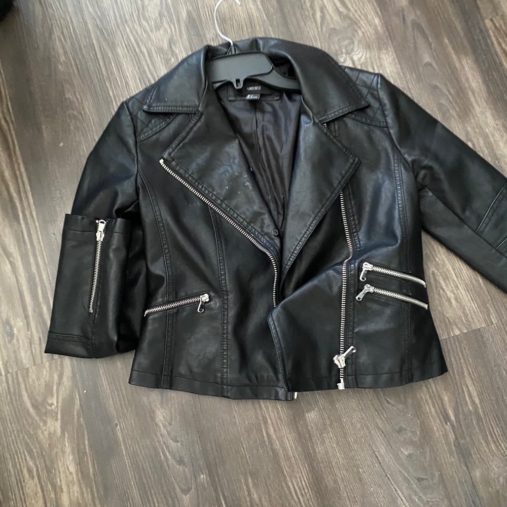 Leather jacket